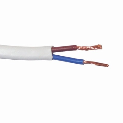 Fig 8 White AC Mains Cable
