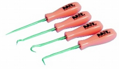4 Piece Mini Pick & Hook Set