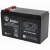 Powertech Sealed Lead Acid SLA Rechargeable Battery 12V 7.2Ah