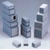 Plastic Molded Enclosures Dark Grey ABS - 90 x 50 x 16mm