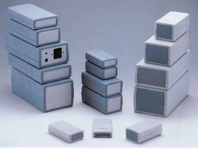 Plastic Molded Enclosures Dark Grey ABS - 90 x 50 x 24mm