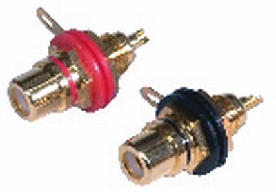 Gold RCA Sockets