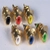 Blue Gold Plated RCA Chassis Socket