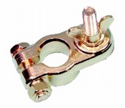 Gold Battery Terminal - Screw type