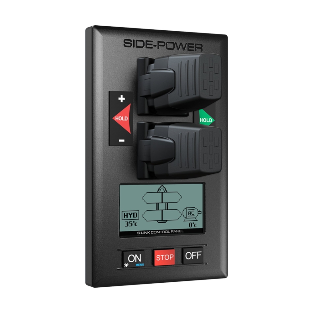 Side-Power Dual Joystick S-Link Control Panel