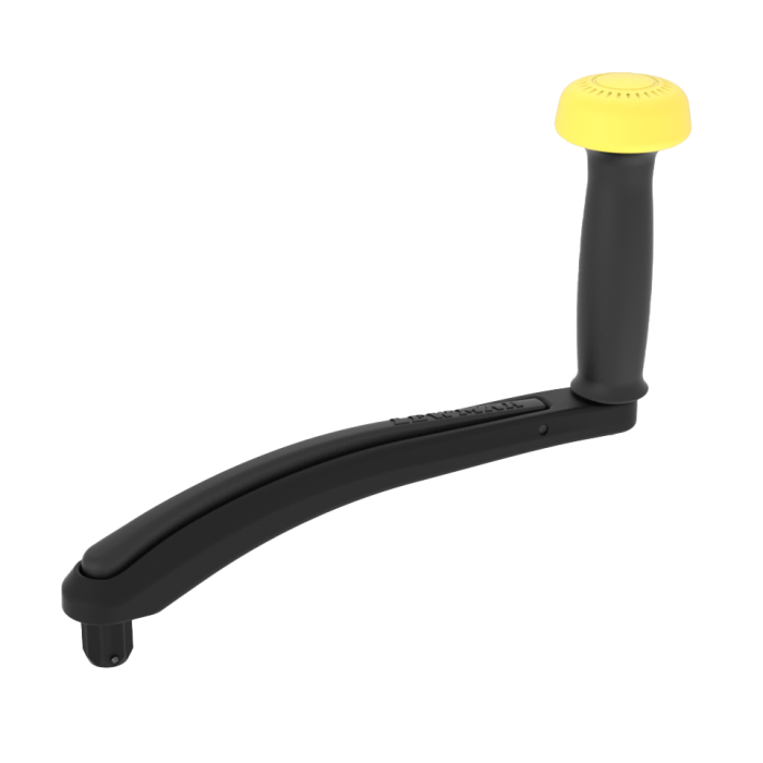 Lewmar ProTouch Black Edition Power Grip Winch Handle 200mm