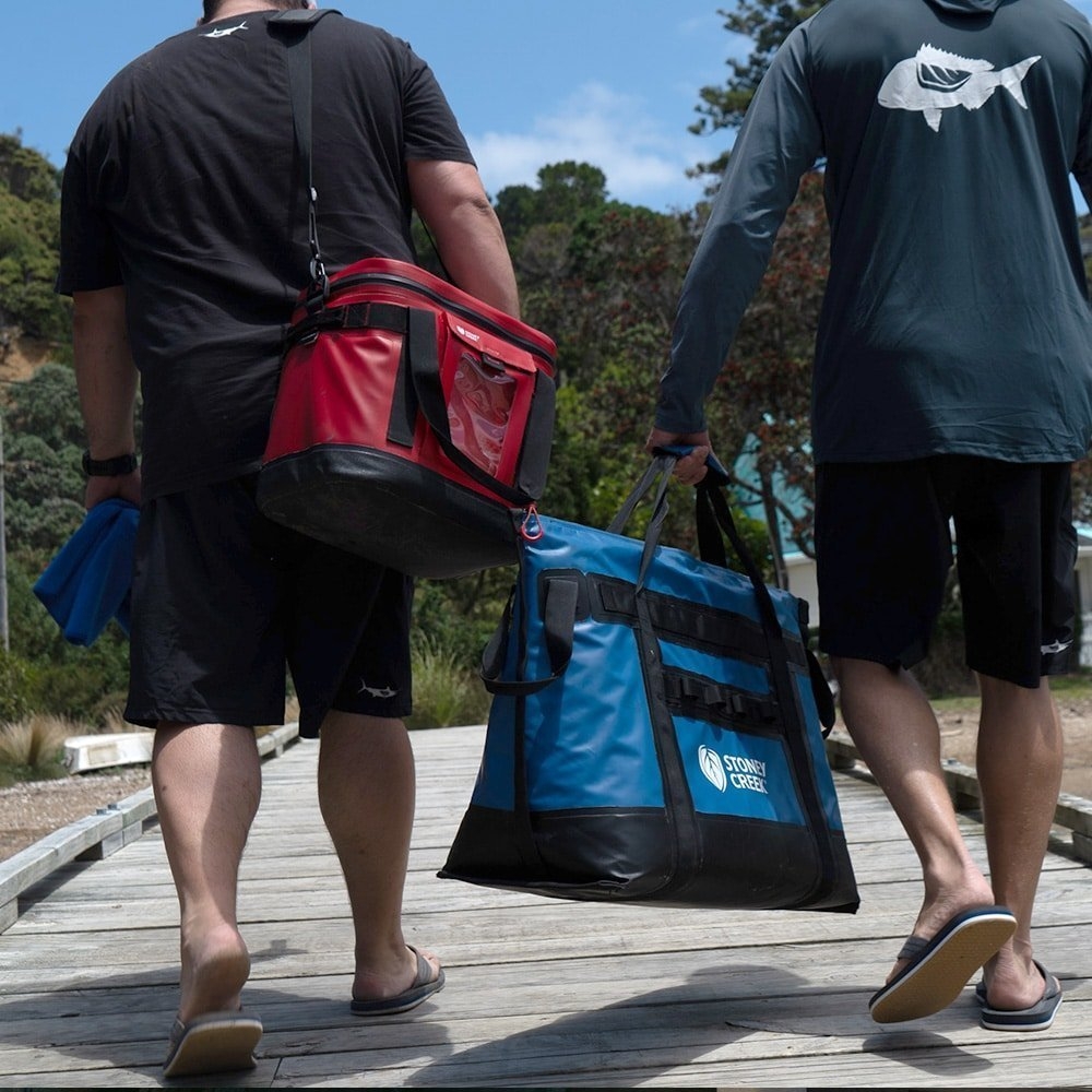 Stoney Creek Provider Fish Storage Bag Large 64L Strong Blue