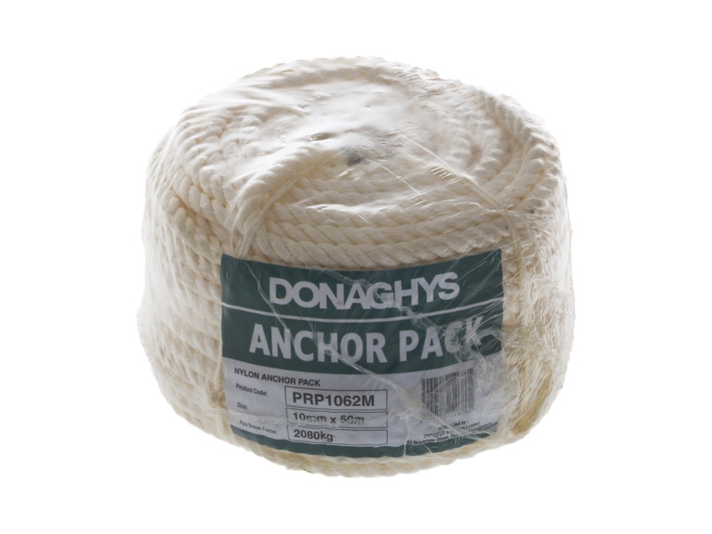 Donaghys Nylon Anchor Pack 10mm x 50m
