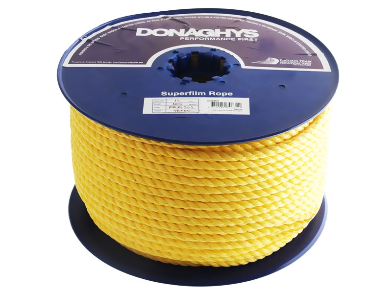 Donaghys 3-Strand Floating Polypropylene Rope Pack 125m