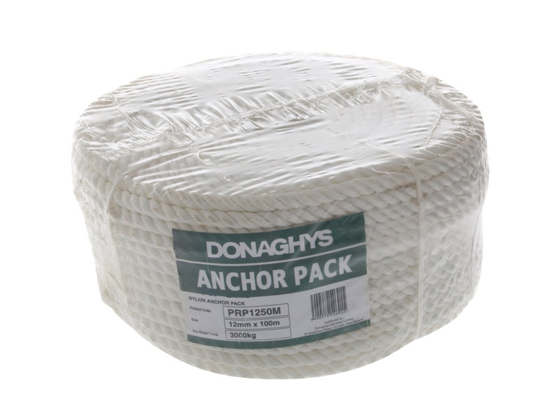 Donaghys Nylon Anchor Pack 12mm x 100m