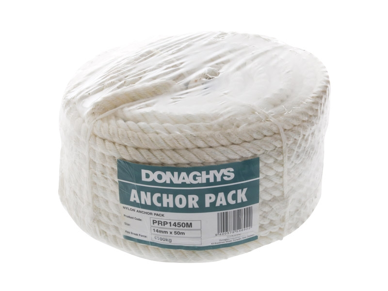 Donaghys Nylon Anchor Pack 14mm x 50m