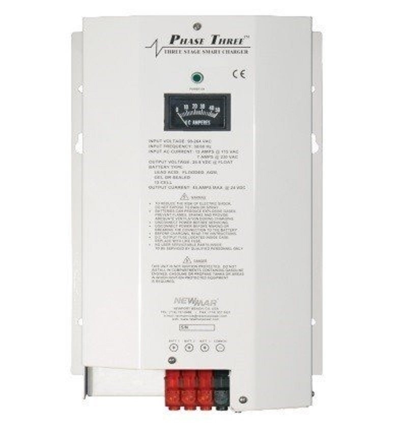 Newmar PT14W Battery Charger 3 Bank 12v 14A