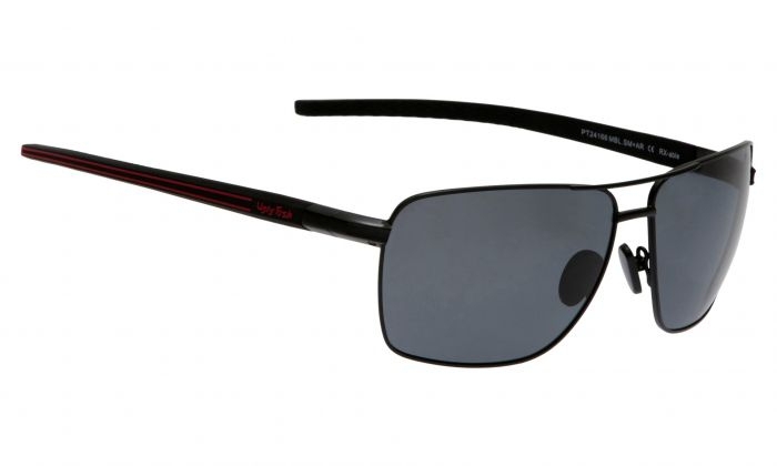 Ugly Fish PT24166 Polarised Sunglasses Matte Black Frame/Smoke Lens