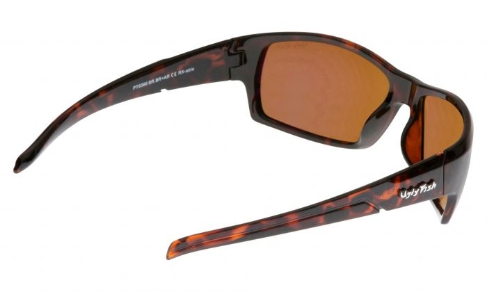 Ugly Fish PT9366 Polarised Sunglasses Brown Tortoise Black Frame/Brown Lens