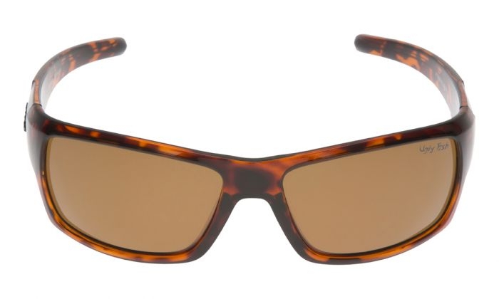 Ugly Fish PT9366 Polarised Sunglasses Brown Tortoise Black Frame/Brown Lens