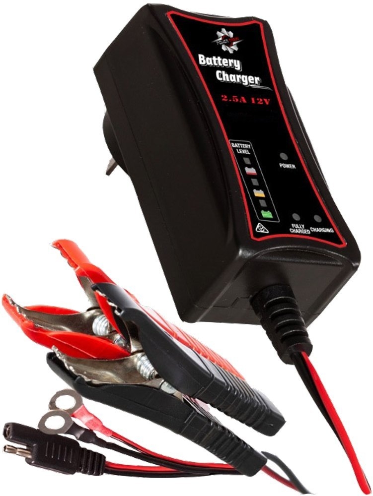 Powertrain 5-Stage Battery Charger 12V 2.5A