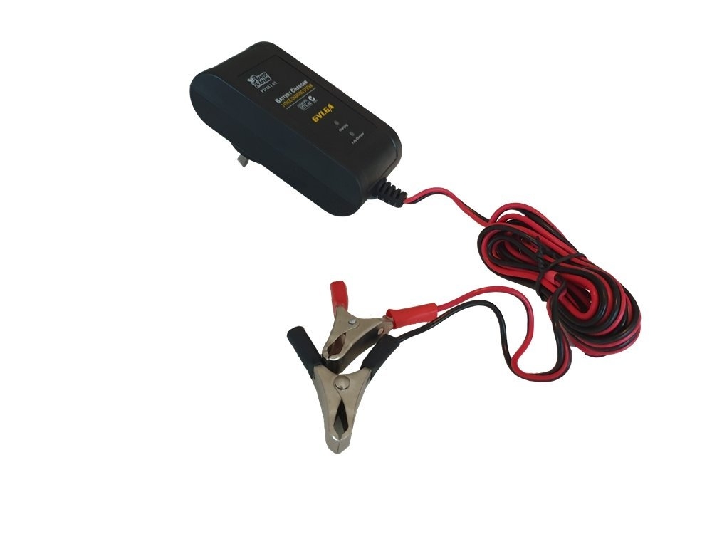 Powertrain 3-Stage Battery Smart Charger 6V 1.6A