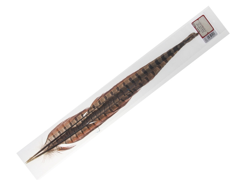 Wapsi Ringneck Pheasant Tail Feathers Natural Cock