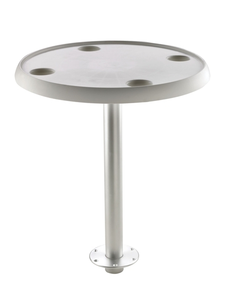 V-Quipment Quick Remove Round Table ID 60cm with Pedestal and Base Plate