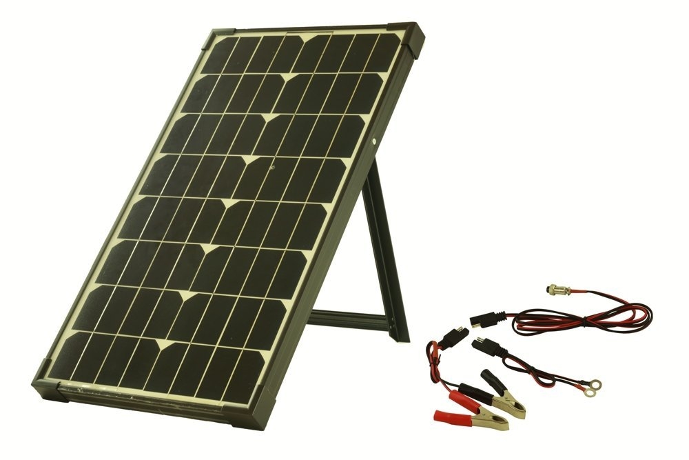 Powertrain Solar Panel with Control Unit and Charger 40W