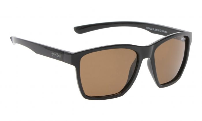 Ugly Fish PU5008 Polarised Sunglasses Matte Black/Brown