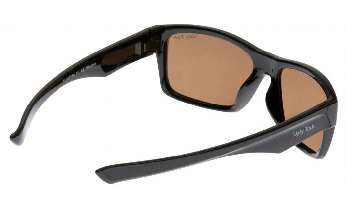 Ugly Fish PU5279 Polarised Sunglasses Shiny Black/Brown