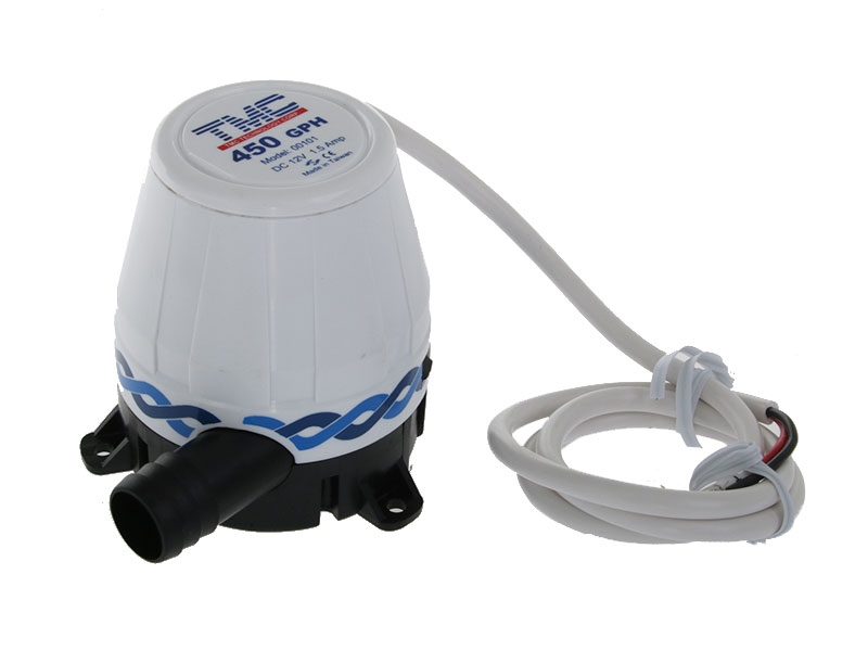 TMC Compact Bilge Pump 12v 450 GPH