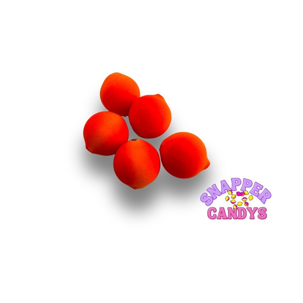 Snapper Candy Pumpkin Glow UV Beads 5 Pack