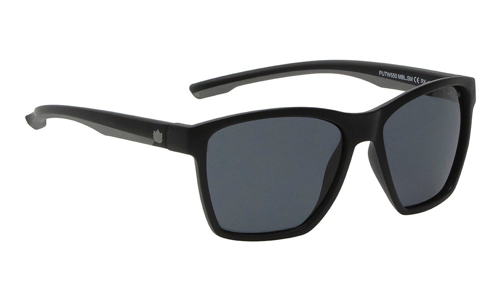 Ugly Fish Tween PUTW550 Polarised Sunglasses Matte Black/Smoke