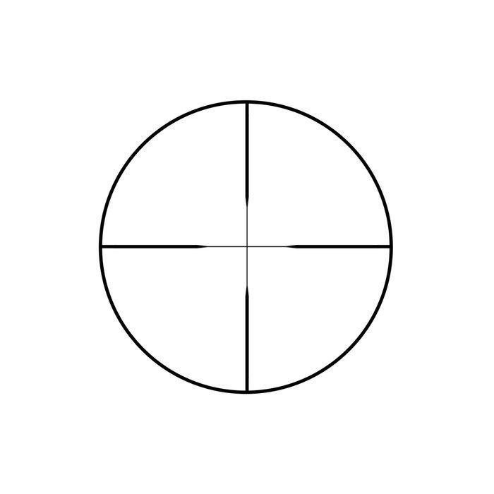 Konus Fighter 3-9x40 30/30 MOA Riflescope with Rings