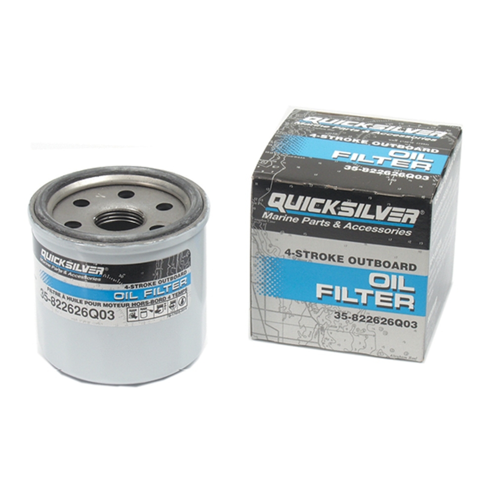 Quicksilver 822626Q03 4-Stroke Outboard Oil Filter
