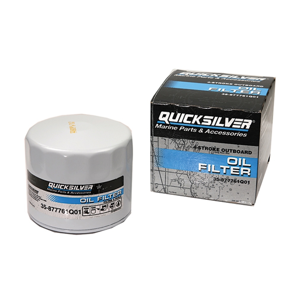 Quicksilver 877761Q01 4-Stroke Outboard Oil Filter