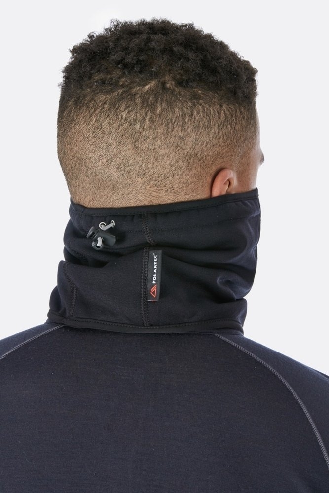 Rab Shadow Polartec Stretch Neck Gaiter Black