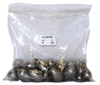 Clip-On Swivel Sinkers Bulk Pack 4oz Qty 25 Thumbnail Clip-On Swivel Sinkers Bulk Pack 4oz Qty 25
