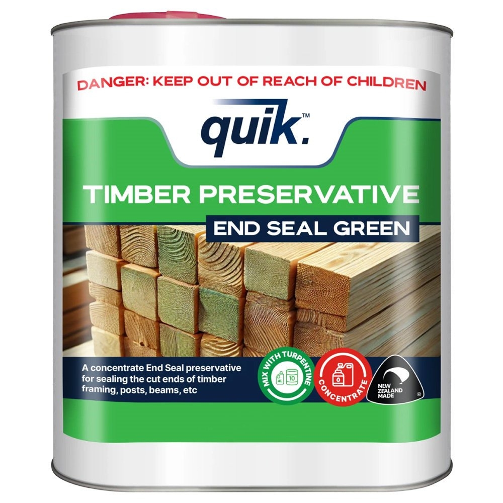 Quik Timber Preservative End Seal Concentrate Green