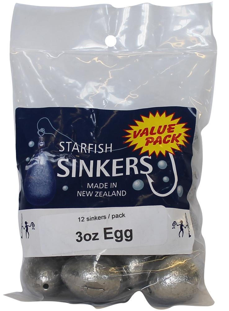 Starfish Egg Sinkers Value Pack