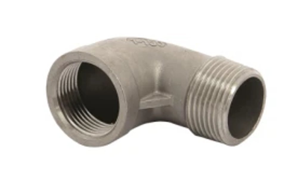 V-Quipment Elbow 90deg Stainless Steel Male-Female 1/2in