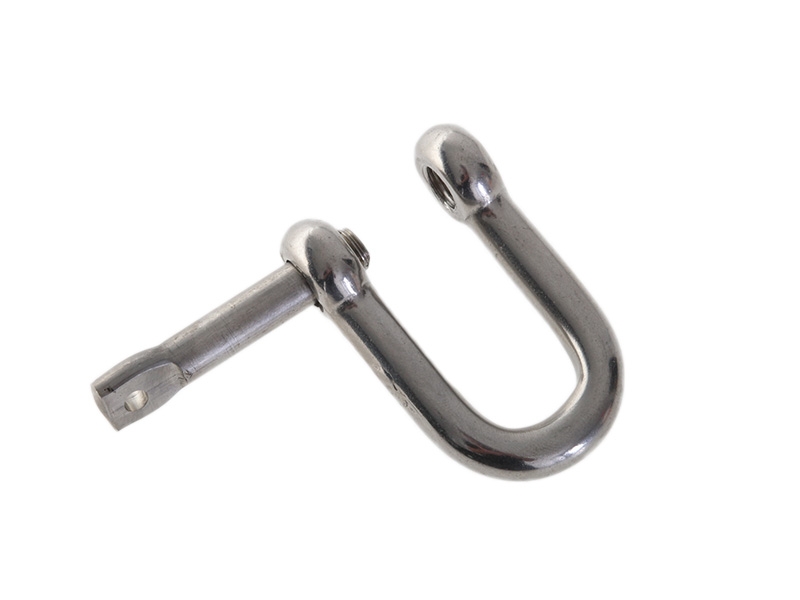 Cleveco 316 Stainless Steel Forged D Shackles with Captive Bolt