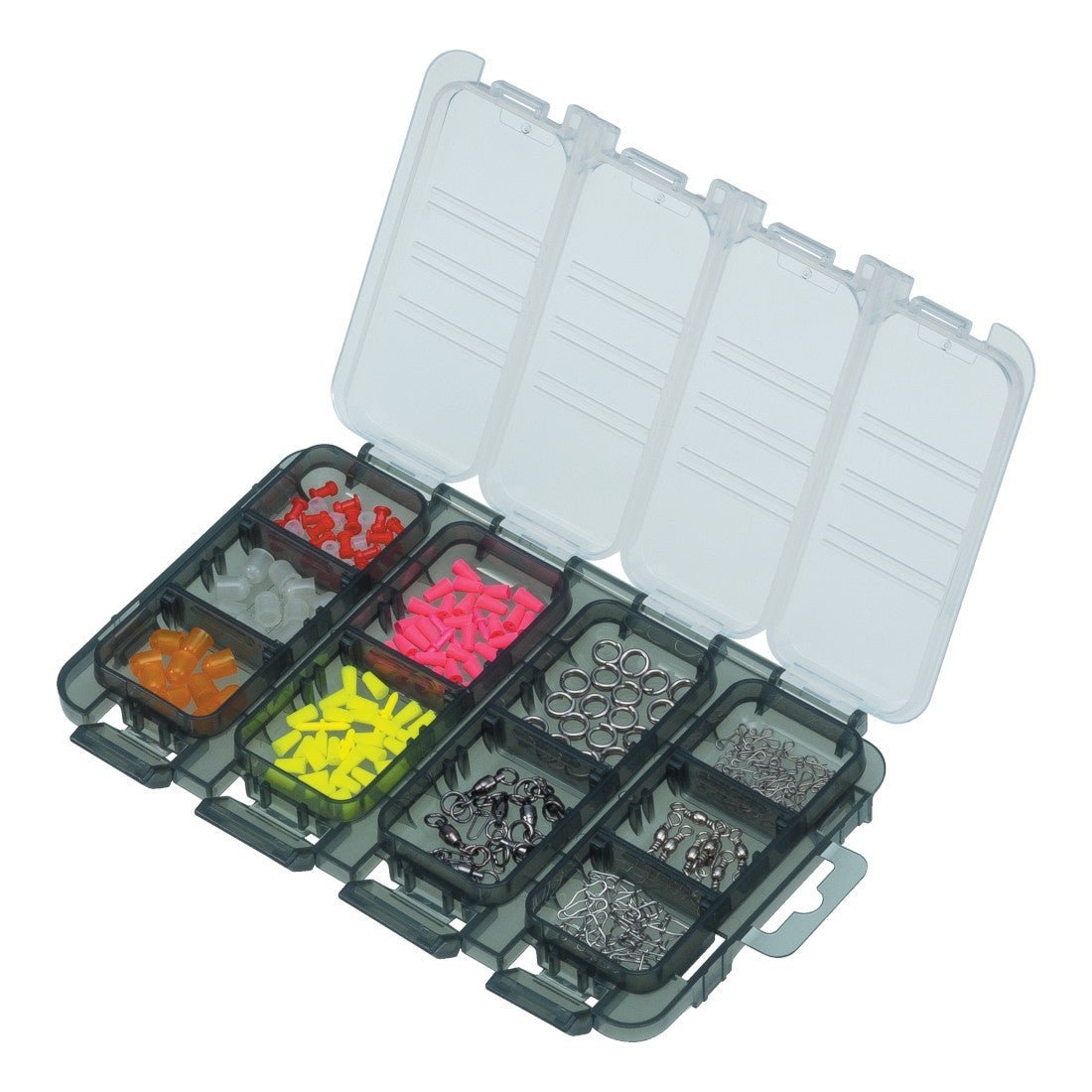 Meiho Quatro Tackle Case J 175x105x18mm Black