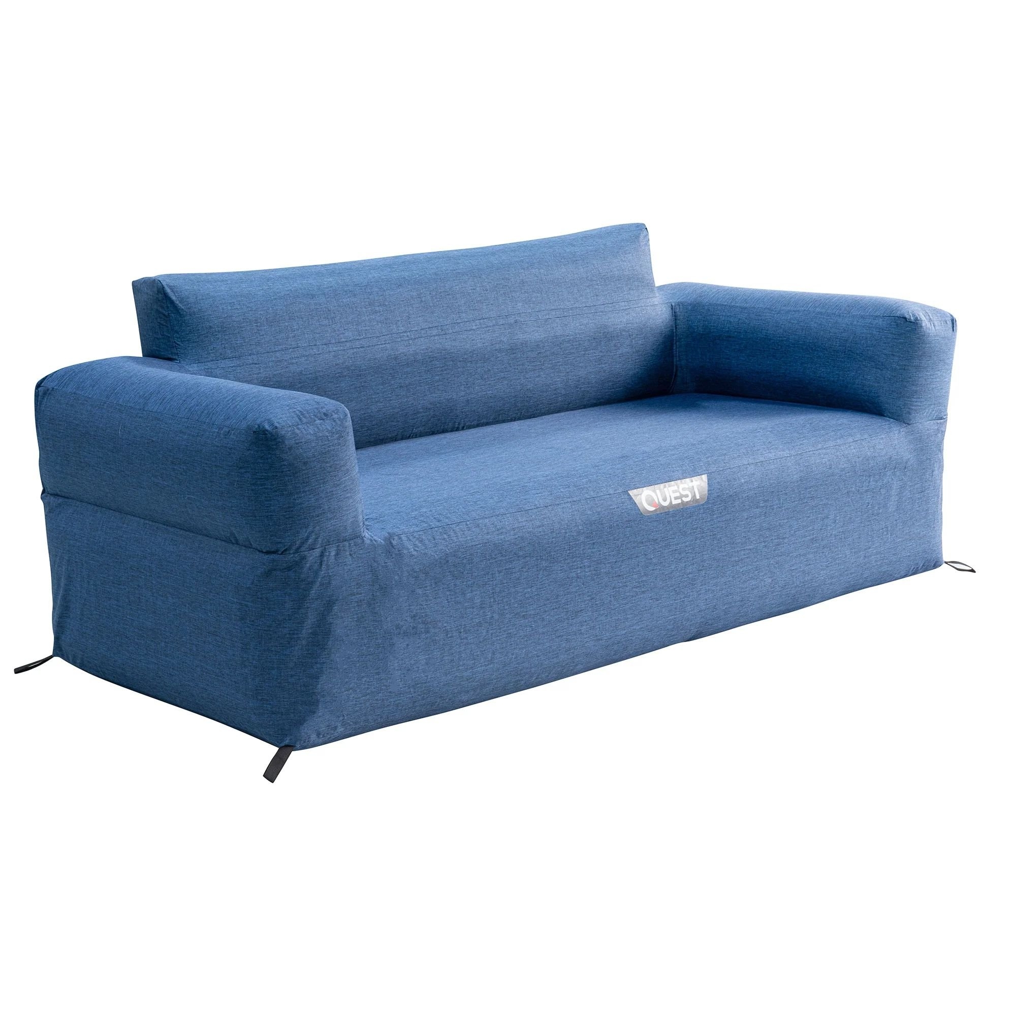 Quest 3-Seater Air Sofa Navy