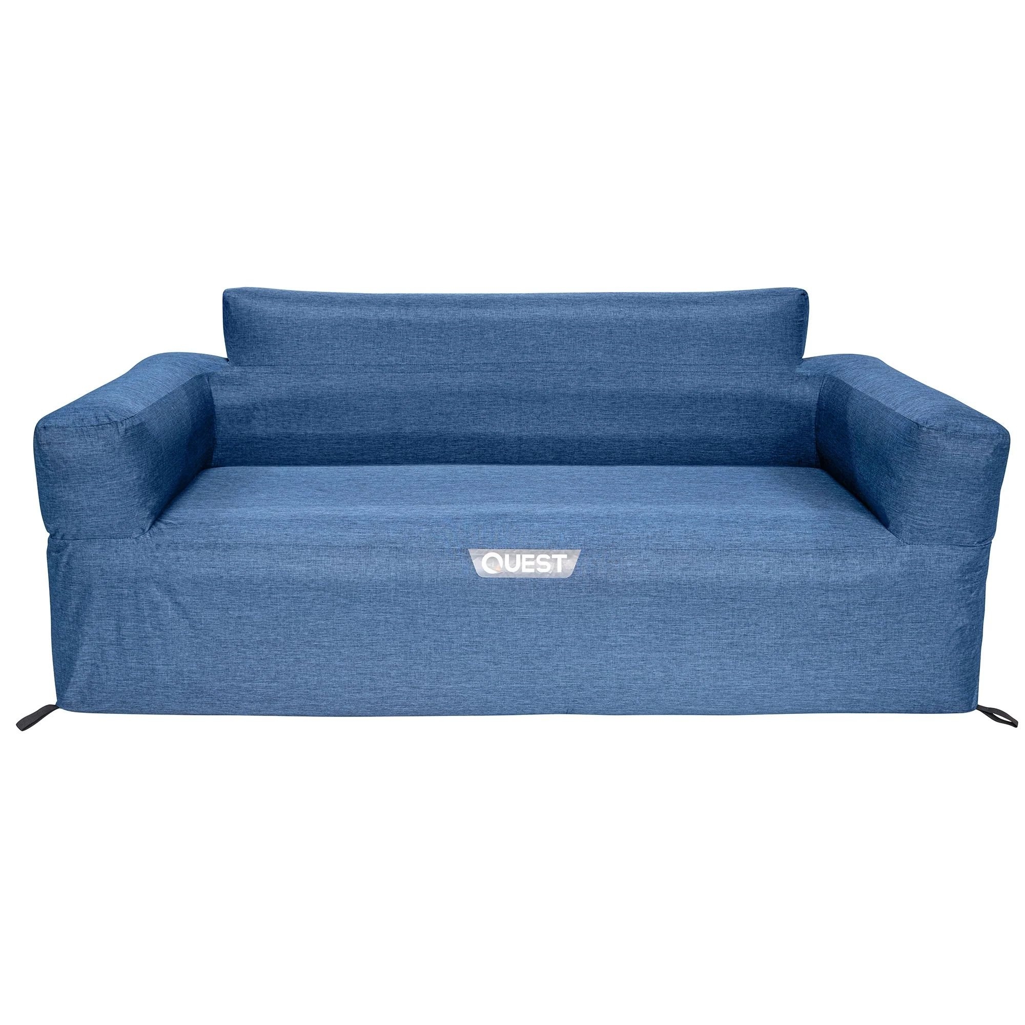 Quest 3-Seater Air Sofa Navy