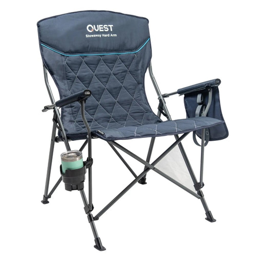Quest Stowaway Hard Arm Folding Camping Chair