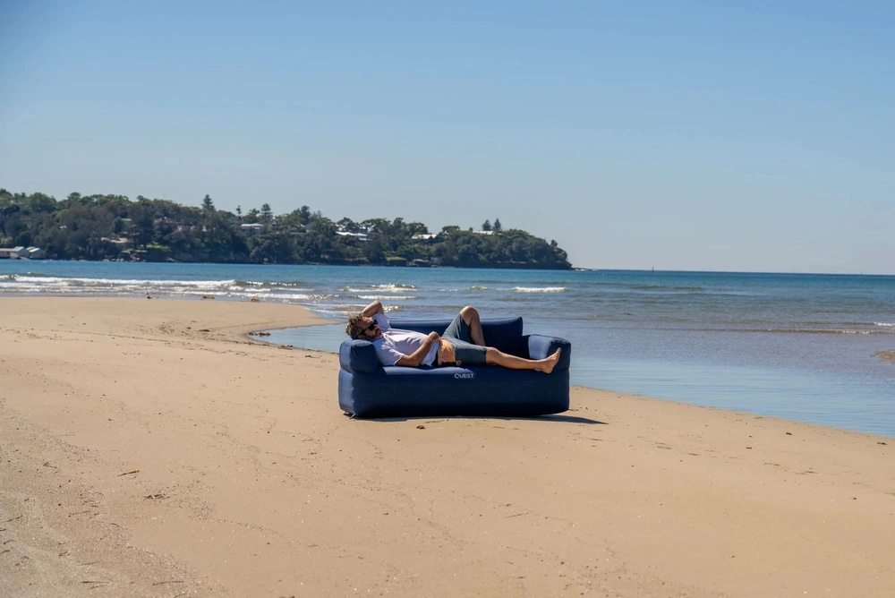 Quest 3-Seater Air Sofa Navy Quest 3-Seater Air Sofa Navy