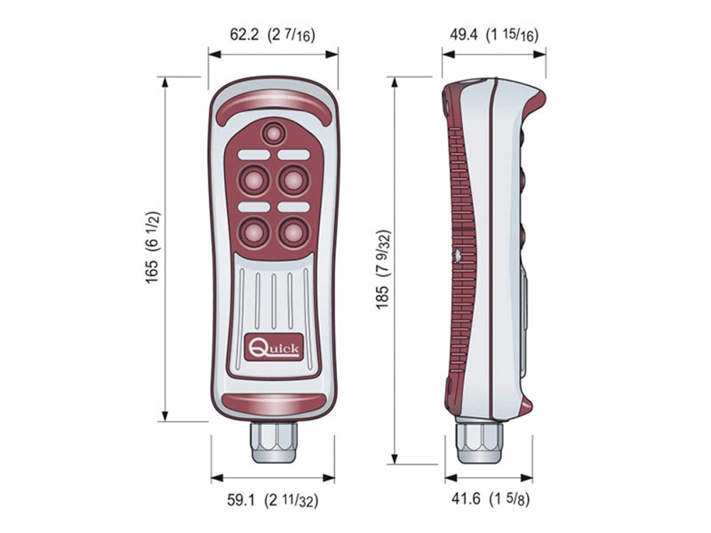 Quick HRC Handheld Remote Controls Quick HRC Handheld Remote Controls