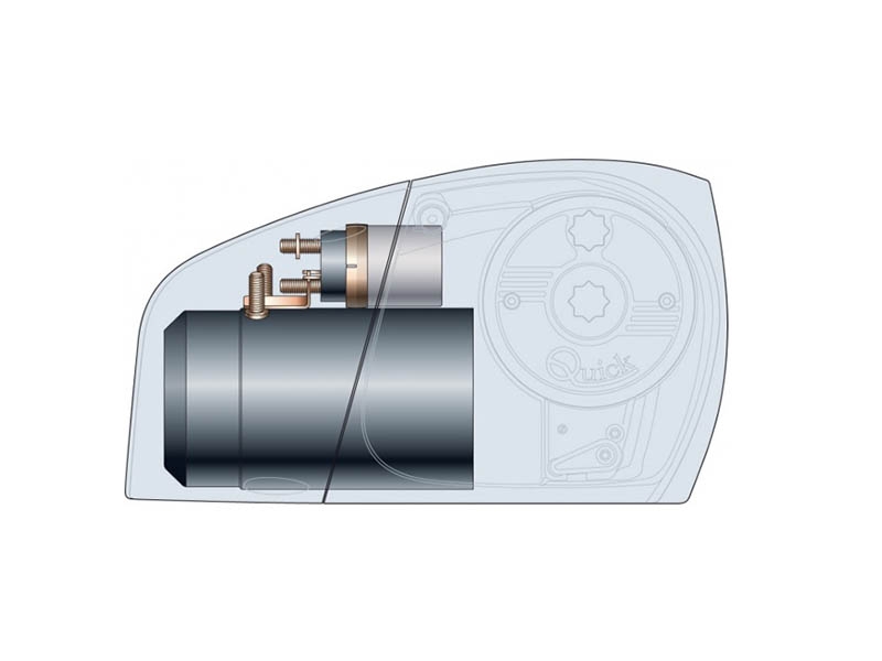 Quick Hector Horizontal Windlass with Drum 1500W 12V