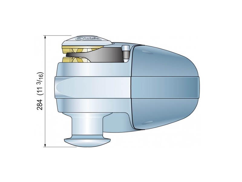 Quick Hector Horizontal Windlass with Drum 1500W 12V