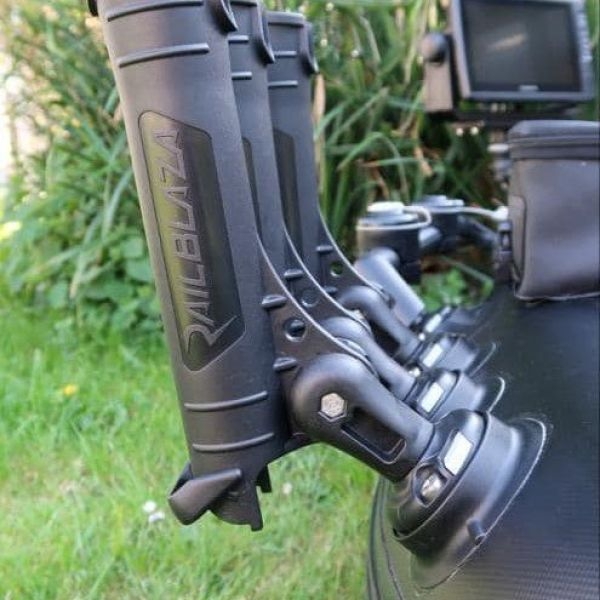 RAILBLAZA Quikport Stick-on Mount with VHB Black