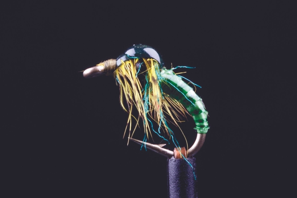 Manic Tackle Project Quill Caddis Nymph Green #12