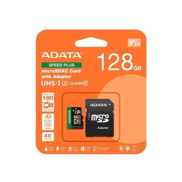 ADATA Speed Plus Micro SDXC Card 128GB