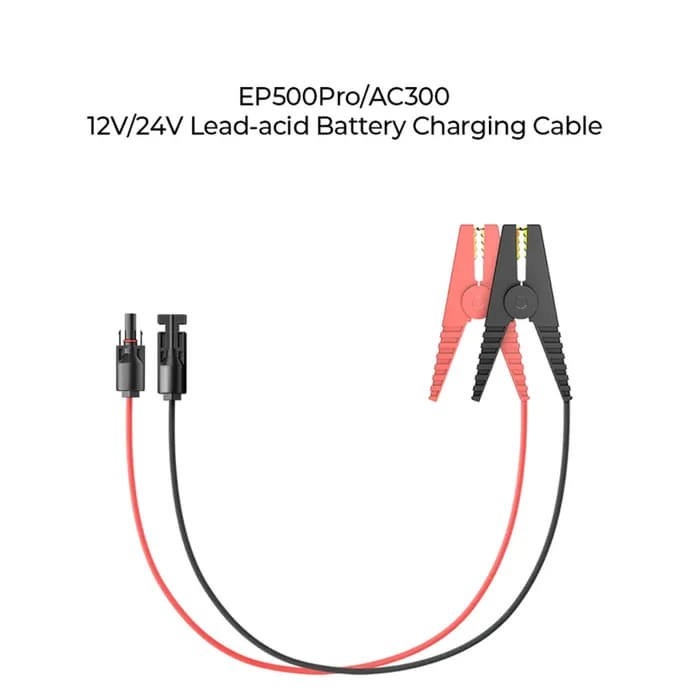 BLUETTI AC300/EP500P Lead Acid Battery Charging Cable 12V/24V